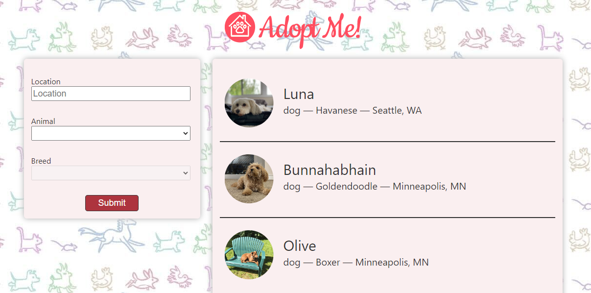 Screenshot of the Adopt Me!.